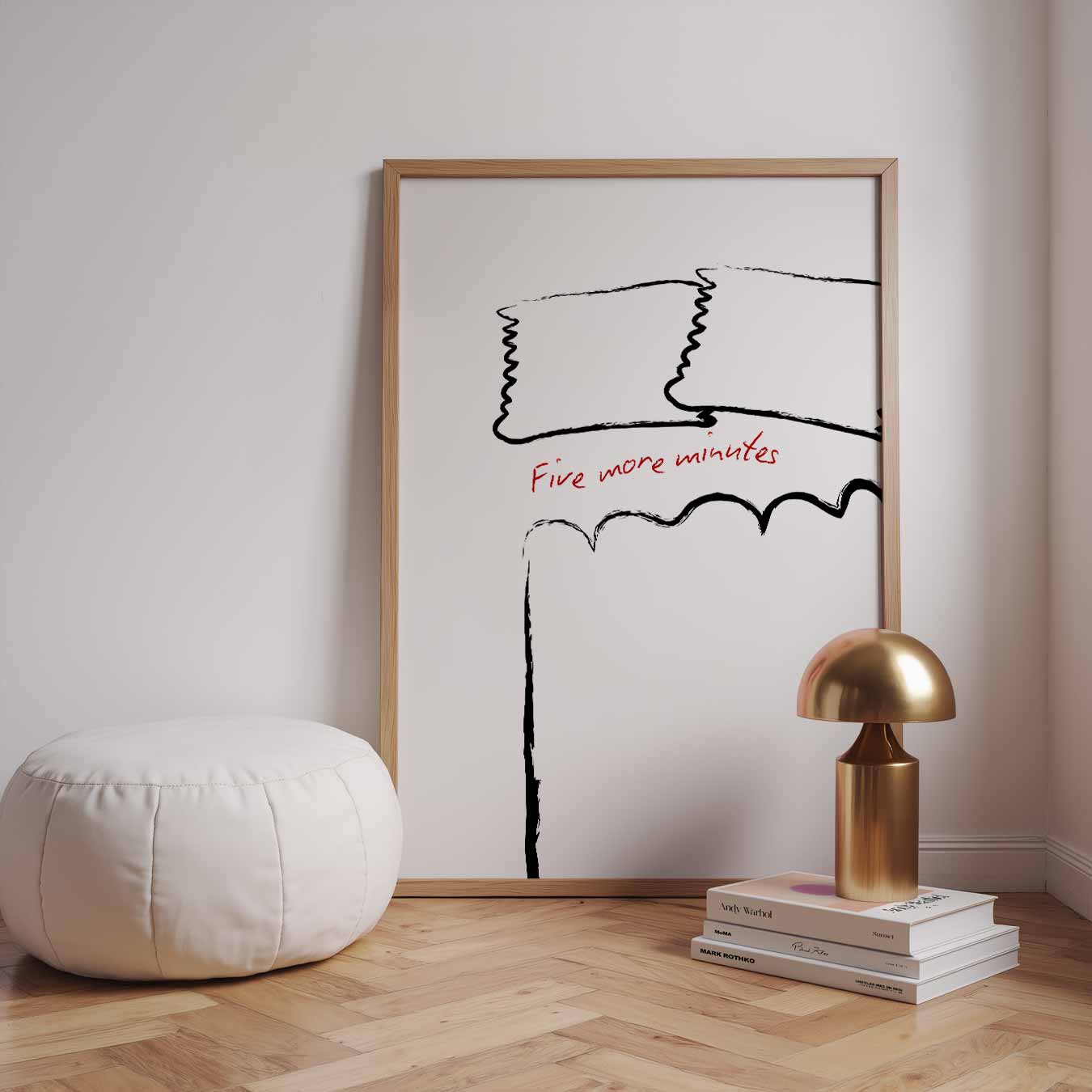 Relax and Snooze Poster
