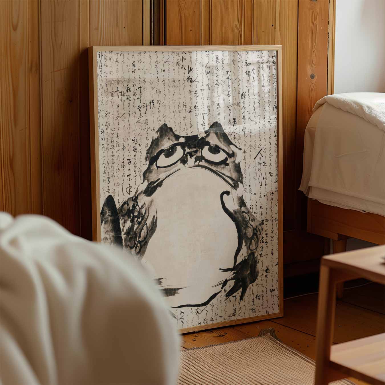 Japanse Kikkerkunst Poster