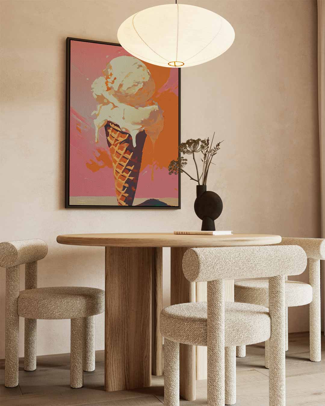 Zoet Smeltend Genot Kunstwerk-canvas-dibond-plexiglas-wanddecoratie-WallArtistic