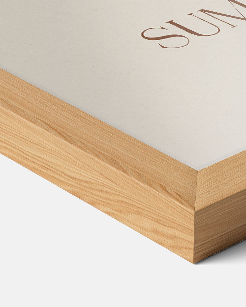 Zomerse Flamingo Poster-WallArtistic