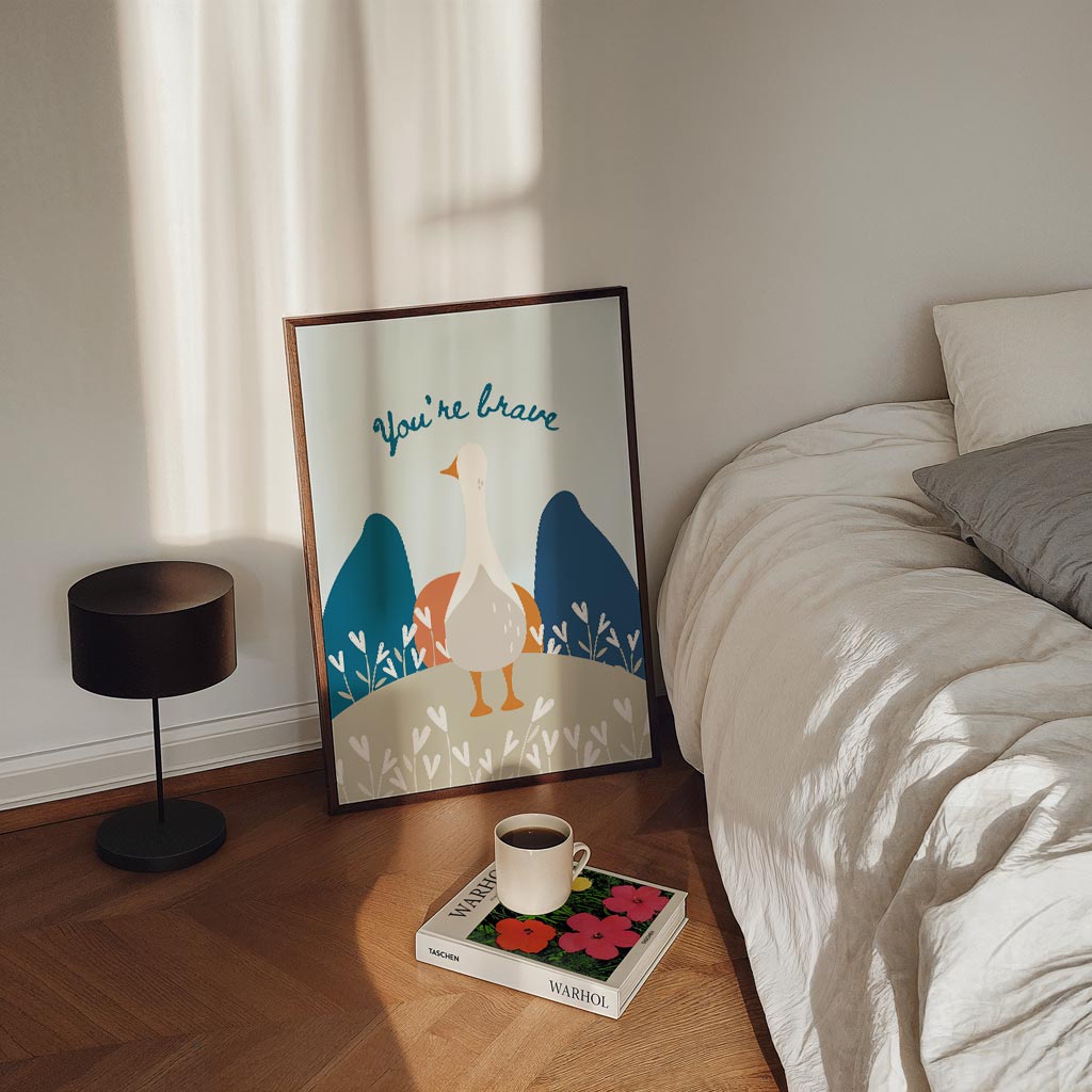 Dappere Gans Poster
