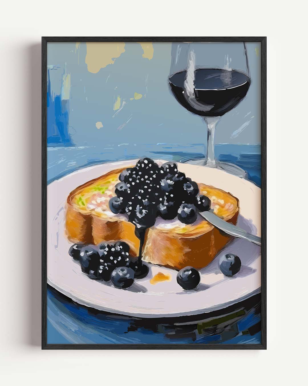 Luxe Ontbijt Moment Poster-WallArtistic