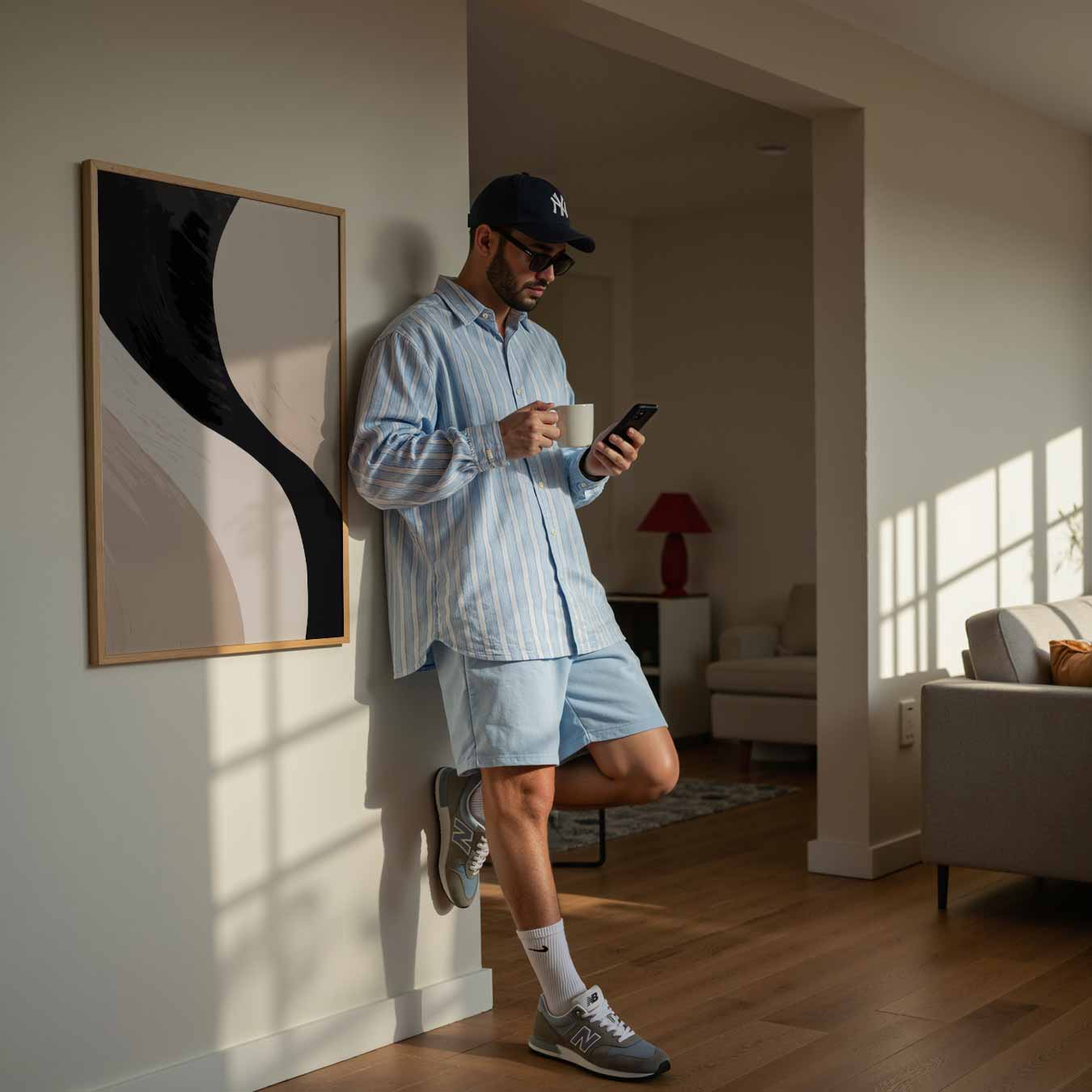 Abstracte Elegantie Poster-WallArtistic