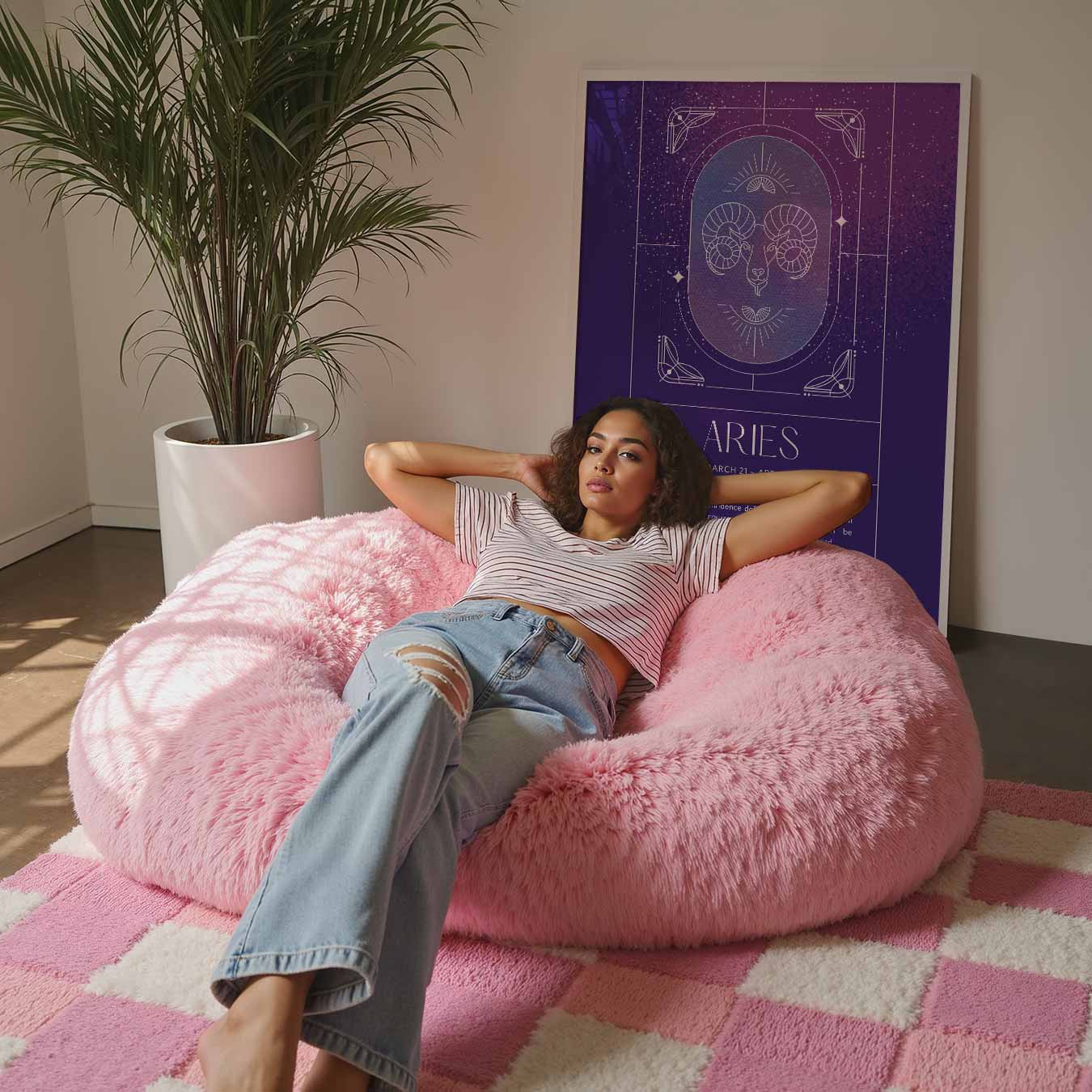 Aries Zodiac Poster-WallArtistic