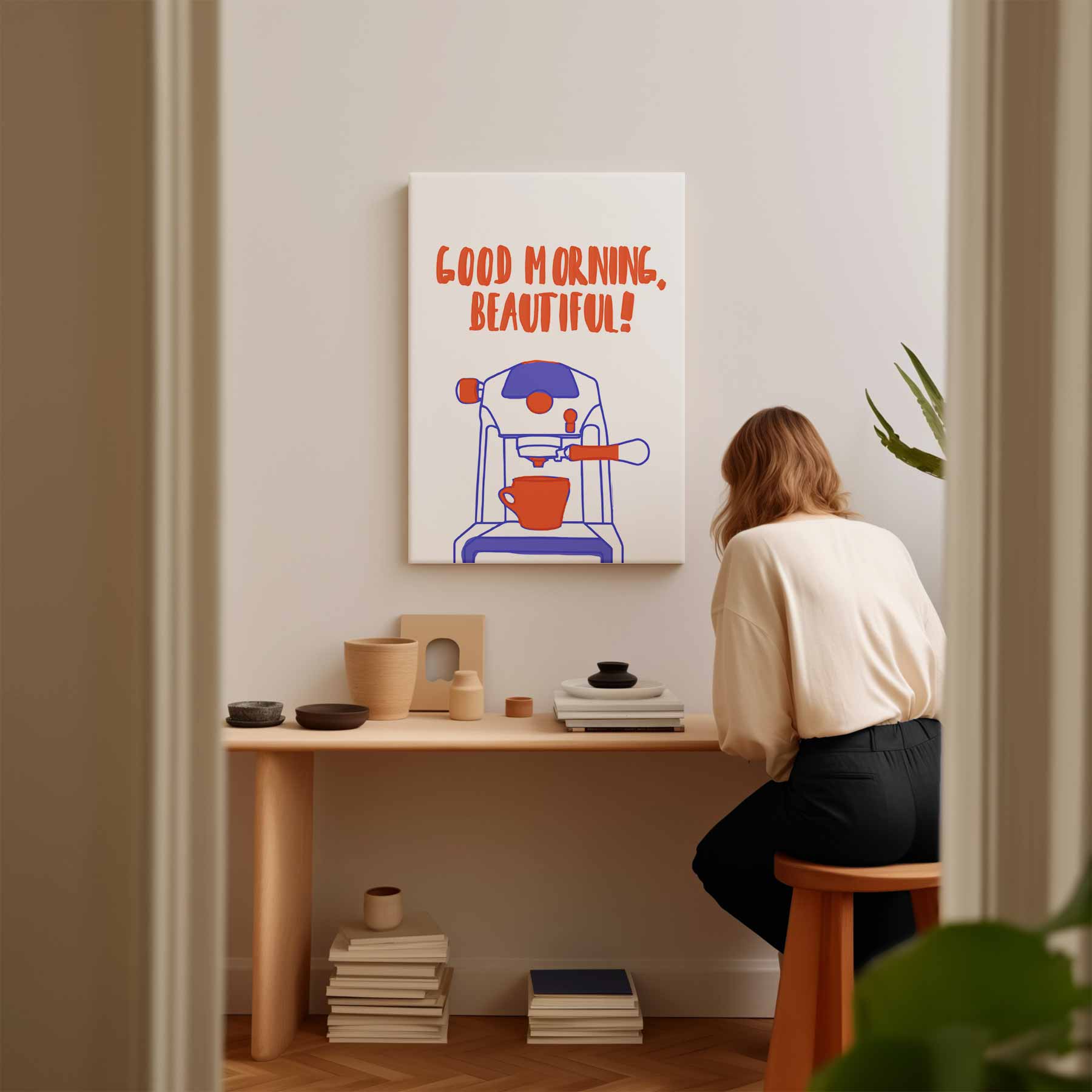 Goede Morgen, Mooi Mens! Poster