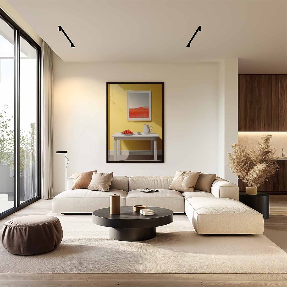 Zonovergoten Stil Leven Kunstwerk-canvas-dibond-plexiglas-wanddecoratie-WallArtistic