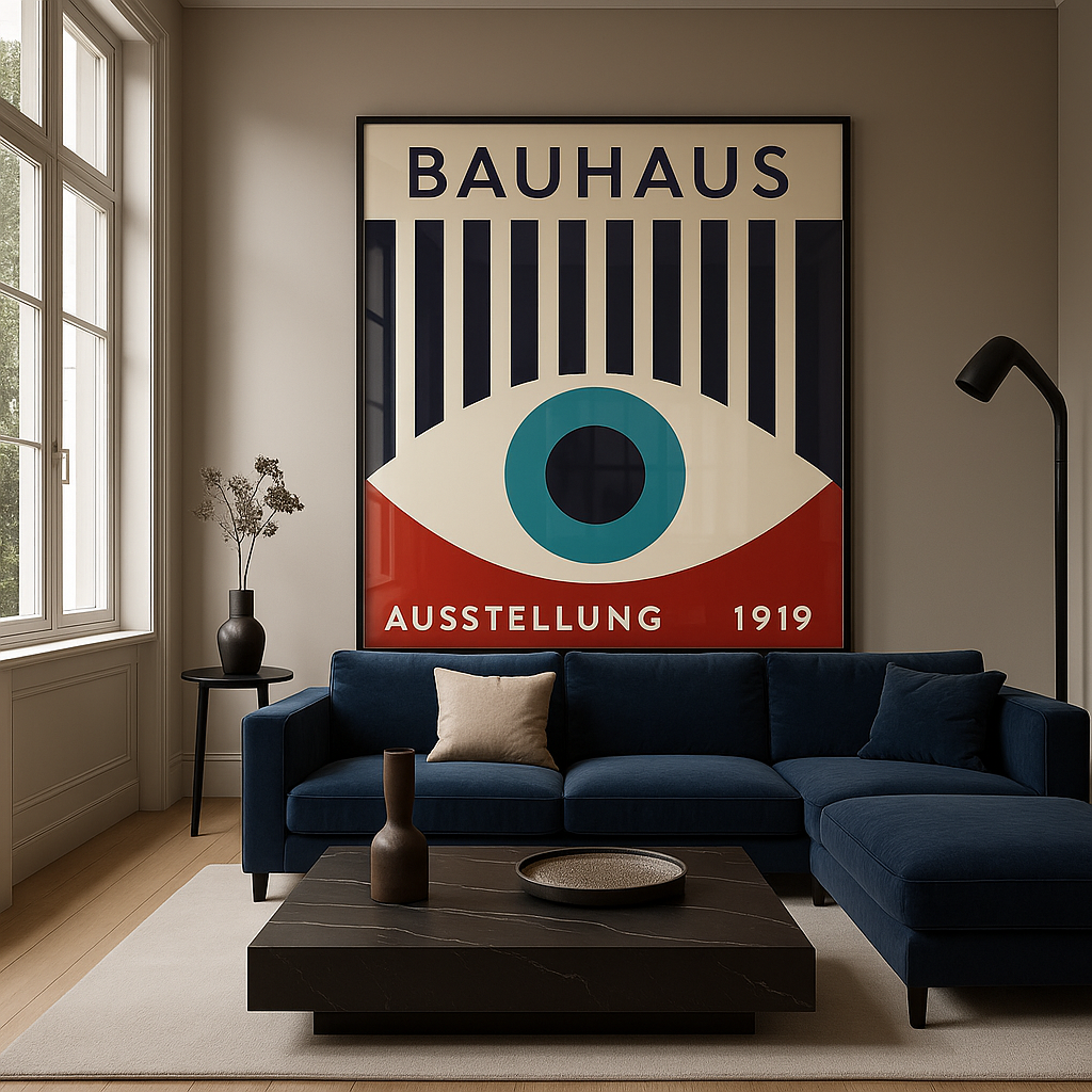 De Eeuwige Aantrekkingskracht van Bauhaus Kunst in Moderne Interieurs