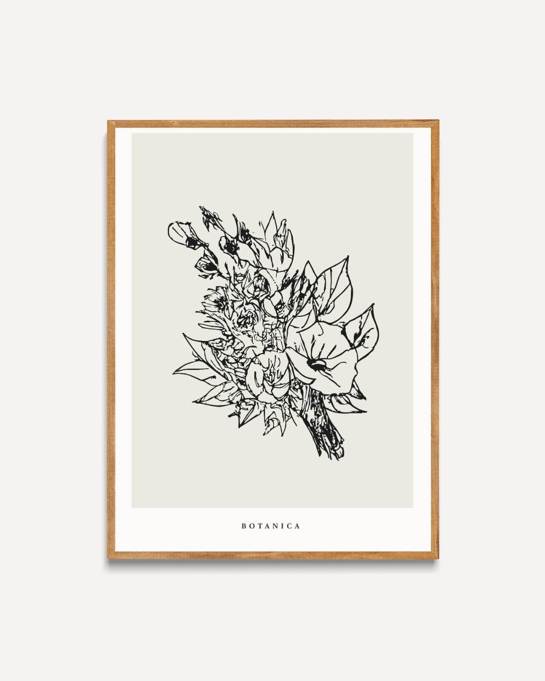 Botanische bloemen Poster