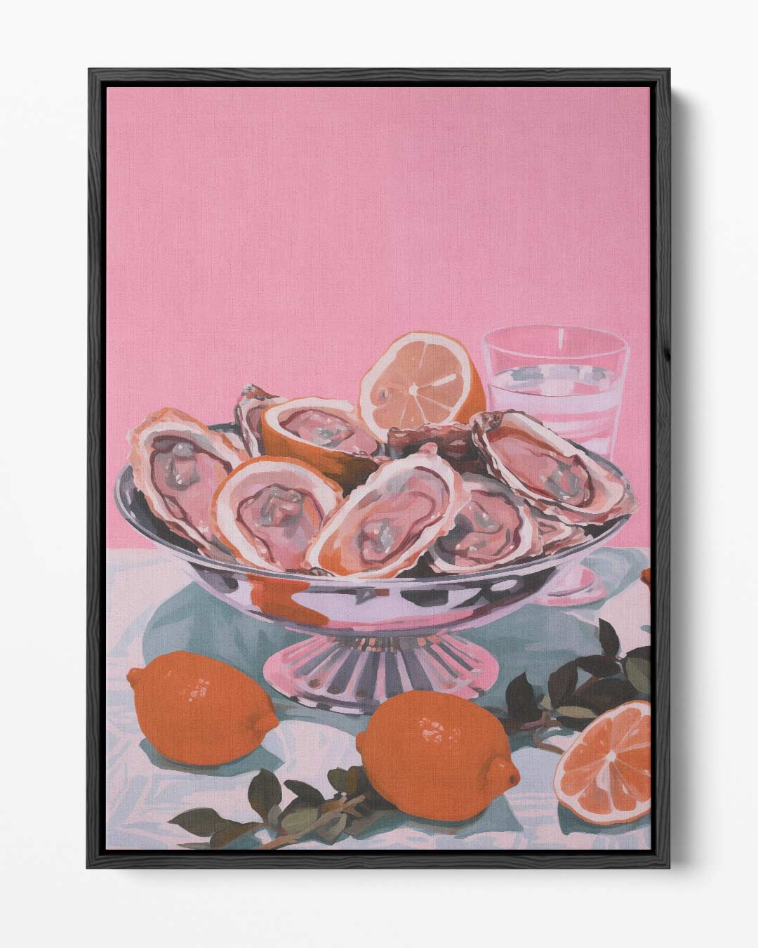 Kleurrijke Zeevruchtenverleiding Kunstwerk-canvas-dibond-plexiglas-wanddecoratie-WallArtistic