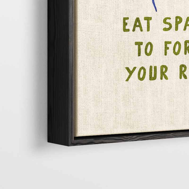 Spaghetti Vrolijkheid Poster