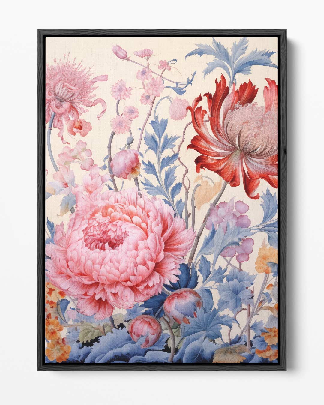 Bloemenexplosie in Volle Bloei Kunstwerk-canvas-dibond-plexiglas-wanddecoratie-WallArtistic