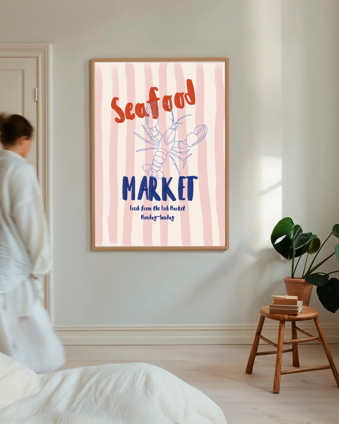 Seafood Market Poster