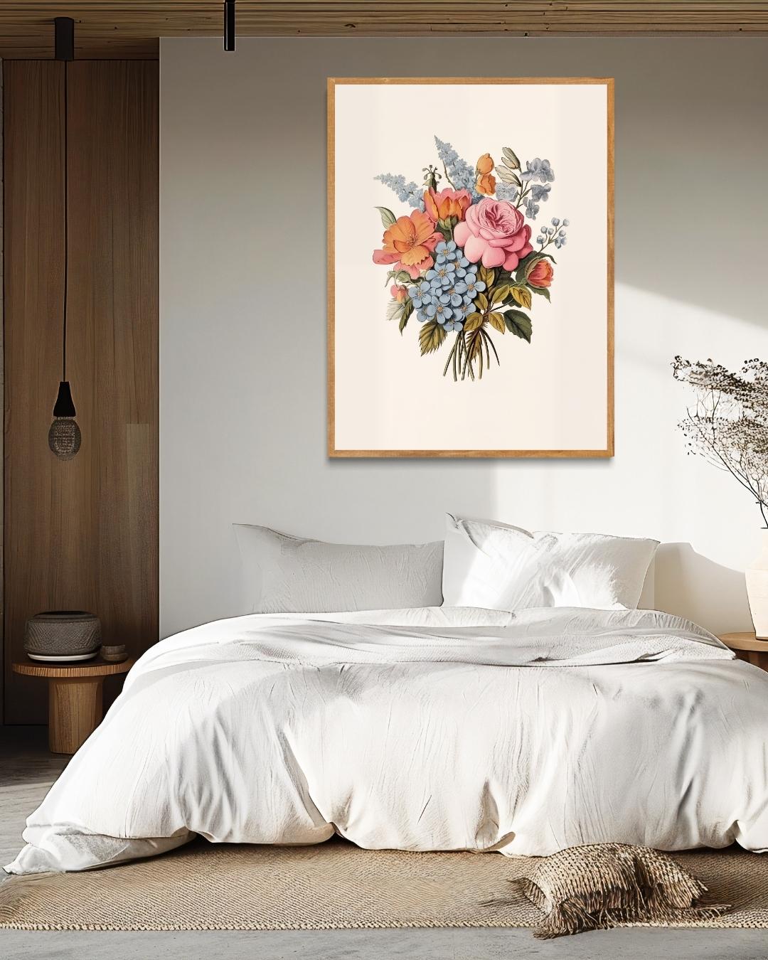 Classic Flower Bouquet Poster