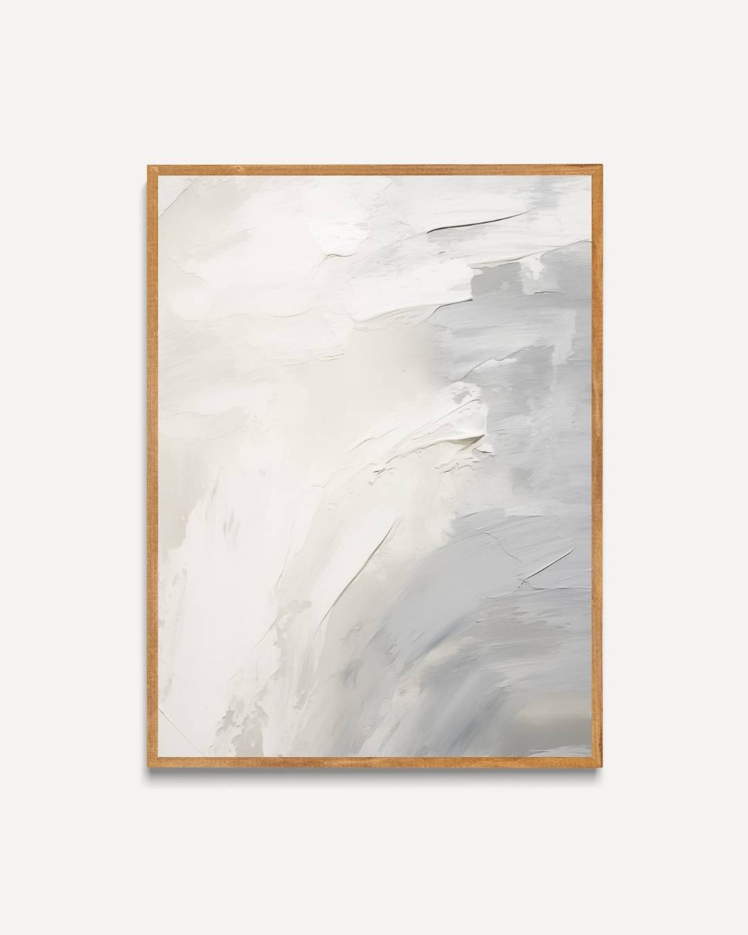 Abstracte witte texturen Poster