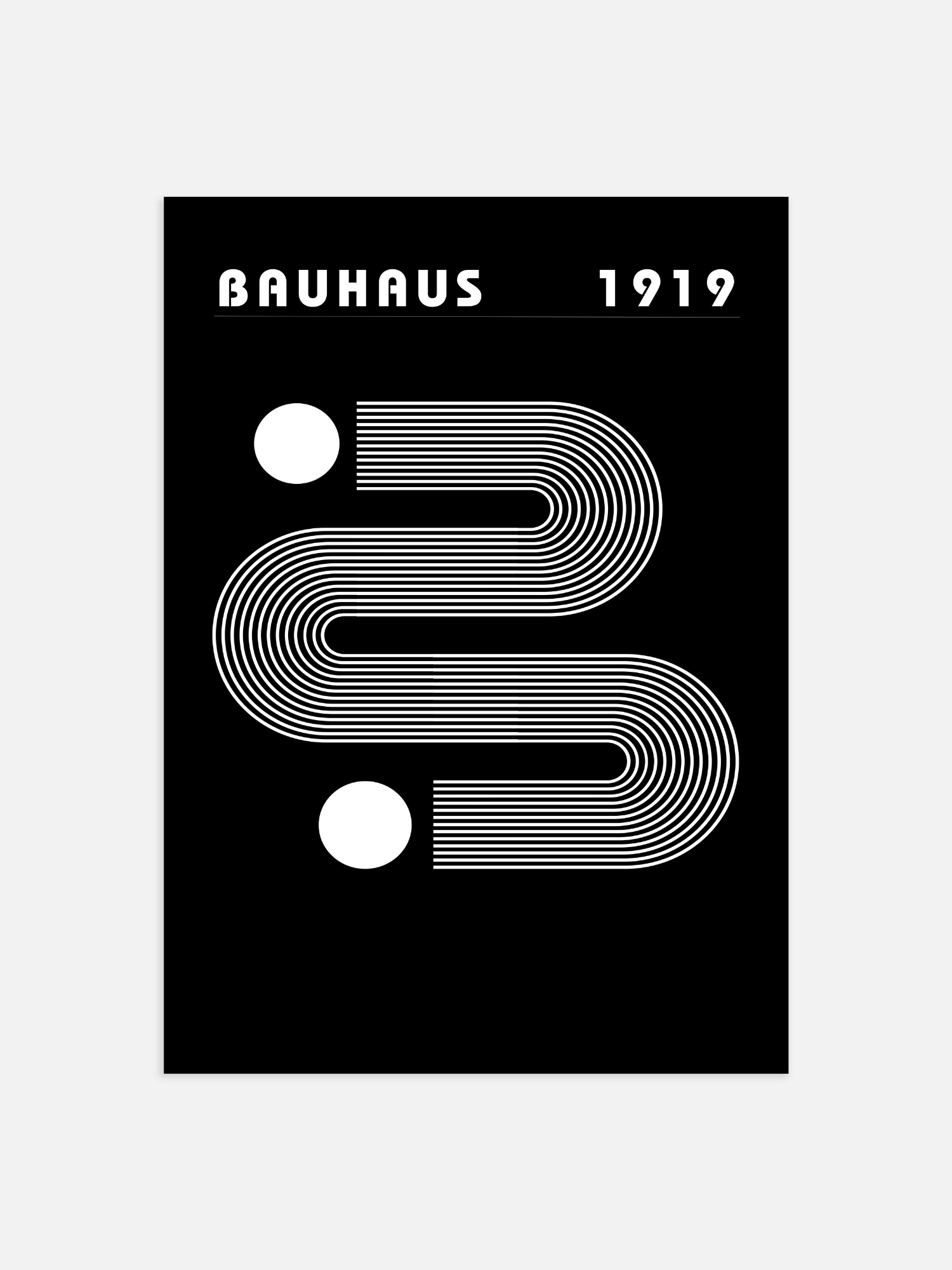 Bauhaus 1919 Poster