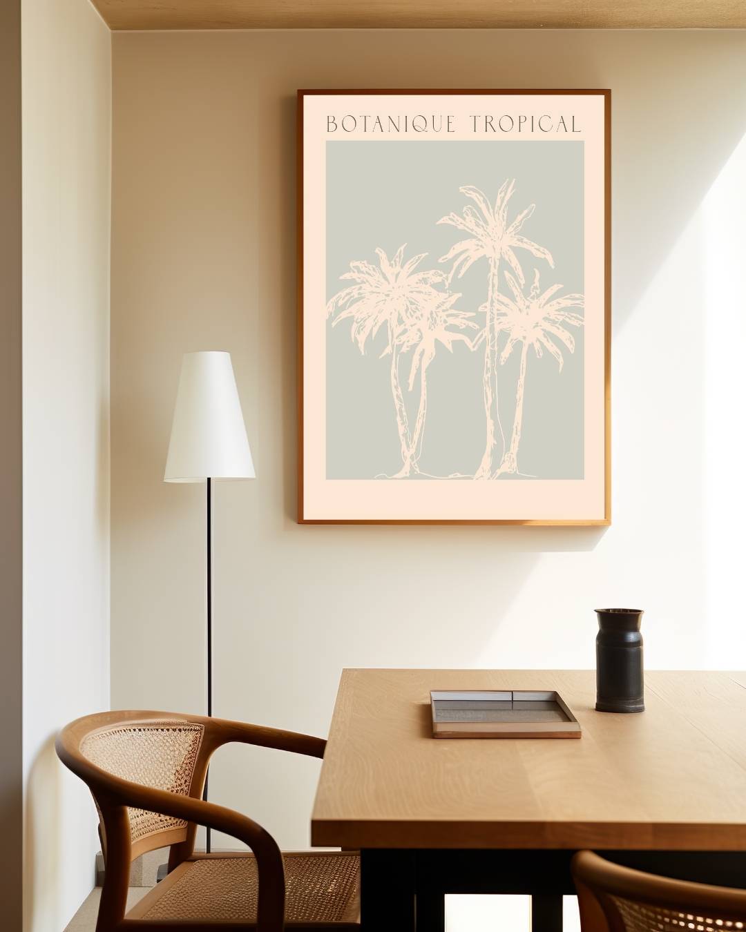 Botanique tropical palmbomen poster