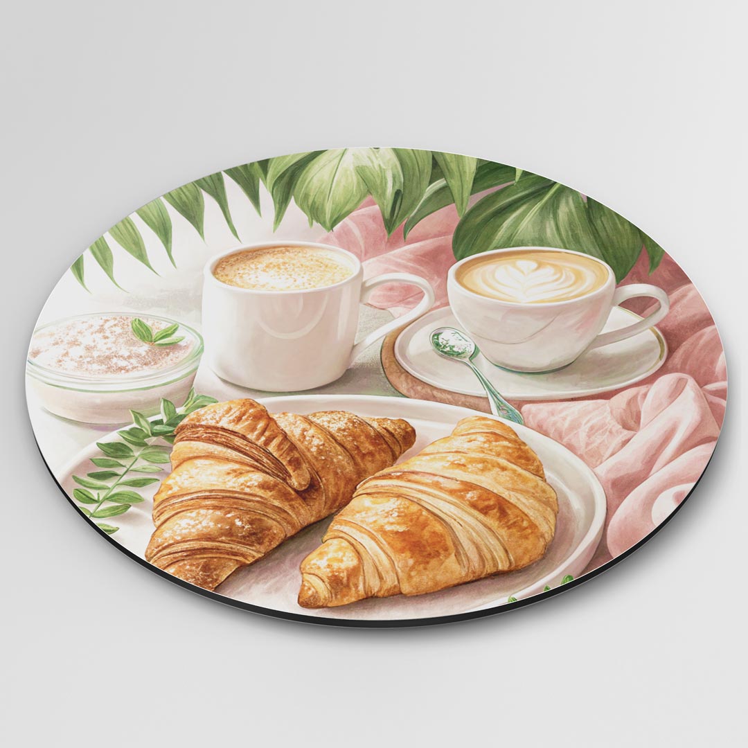 Botanische Brunch Muurcirkel-WallArtistic