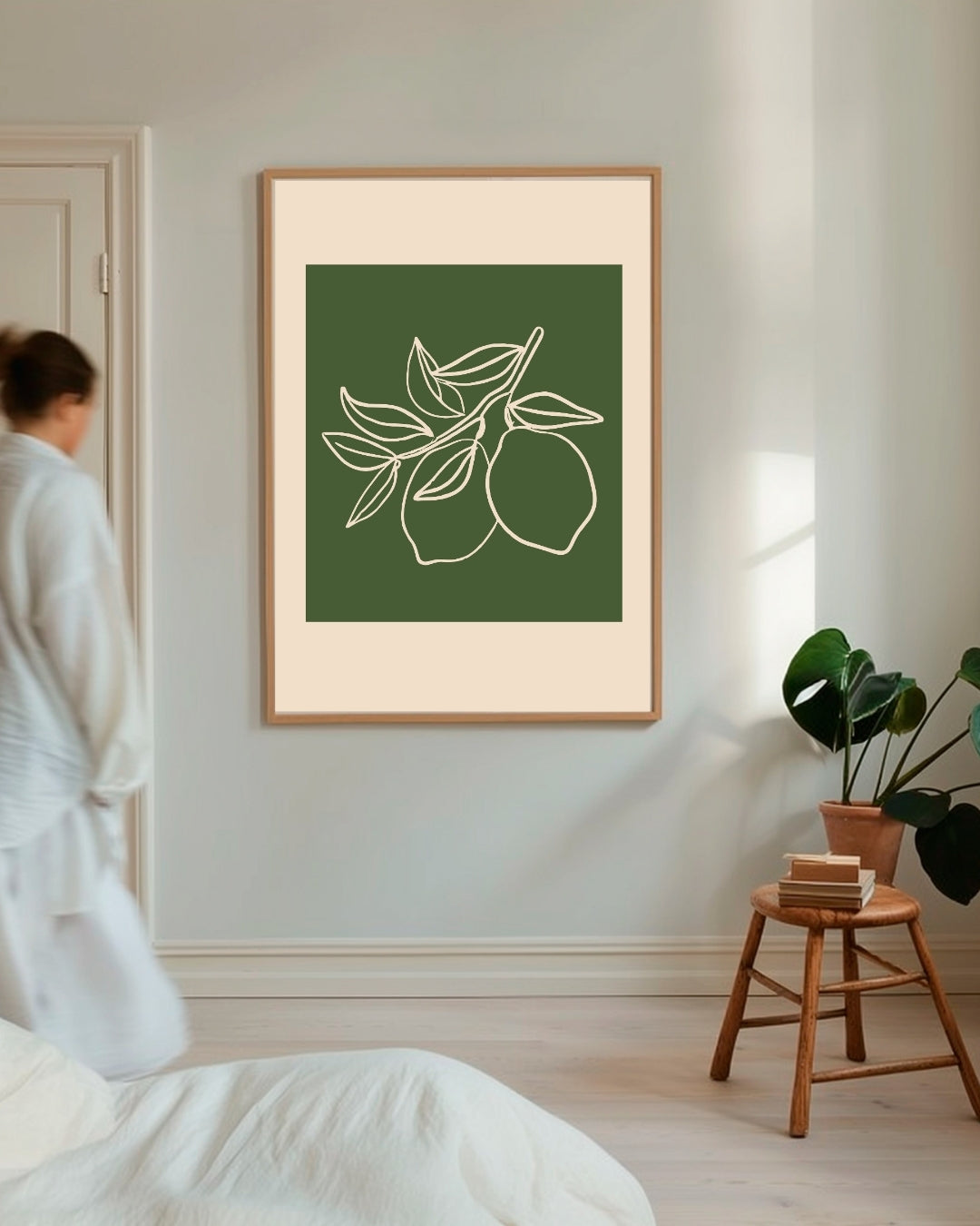 Citroen Tak Botanische Illustratie Poster