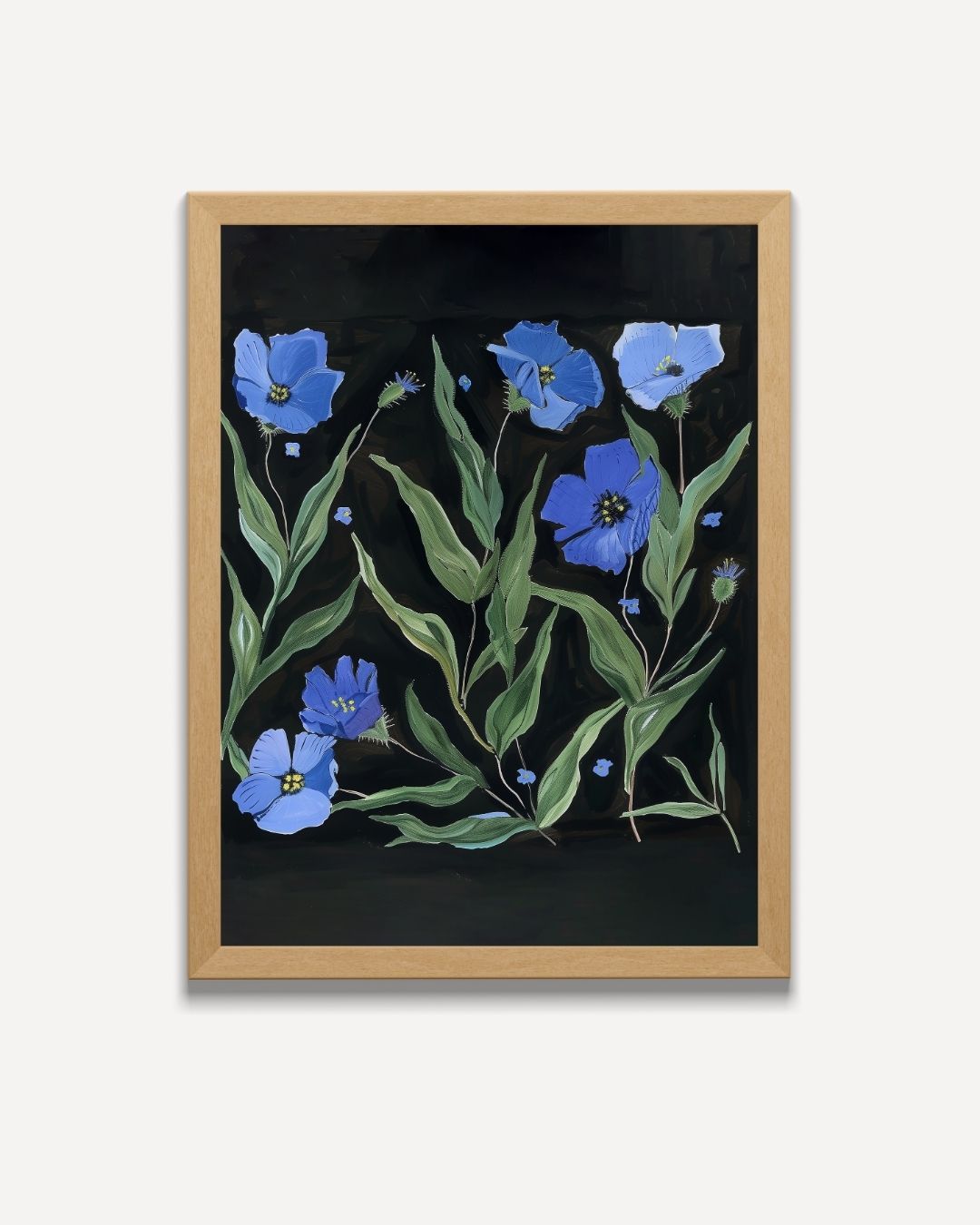 Night Flowers Painting