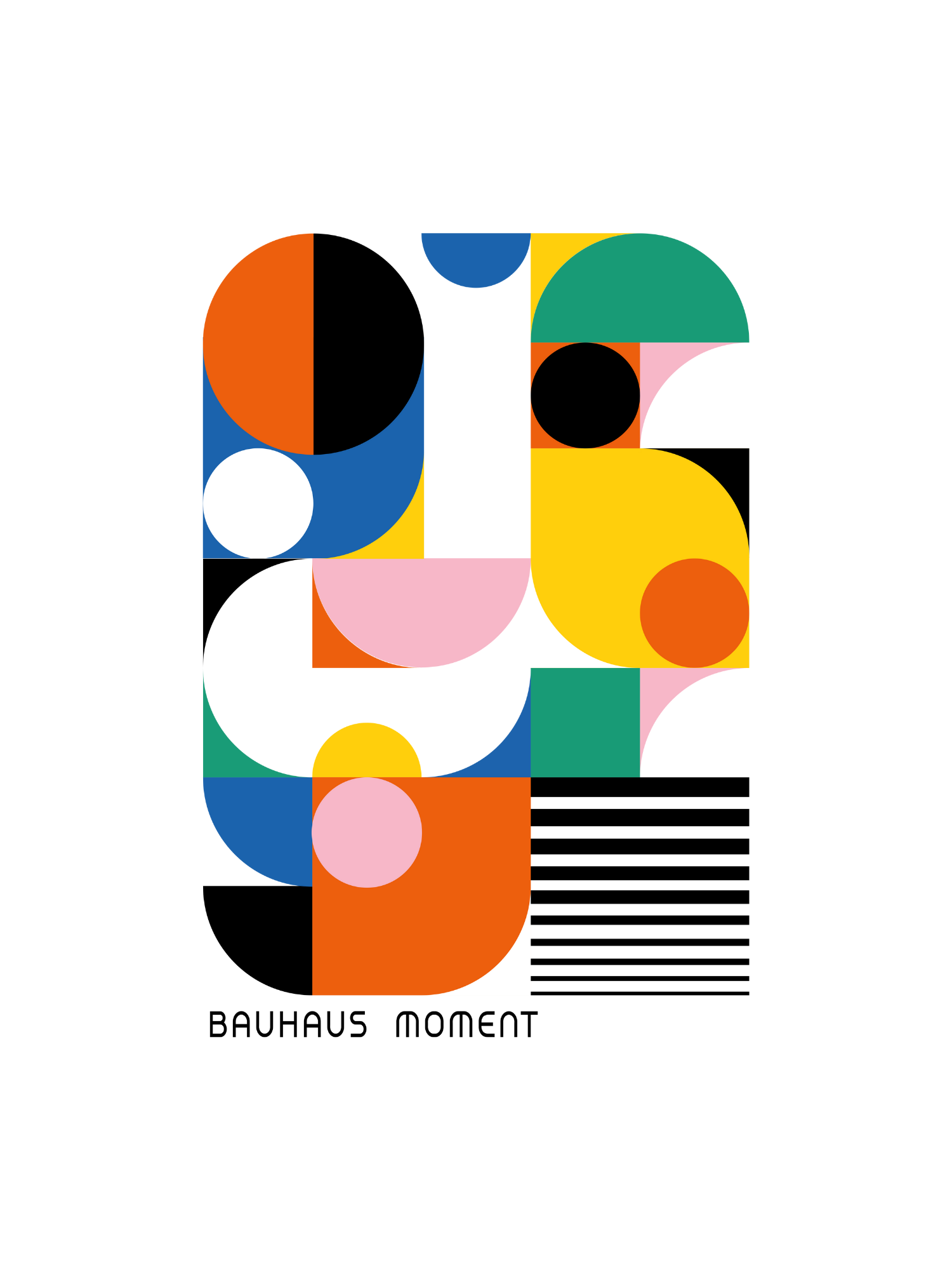 Bauhaus monet Poster