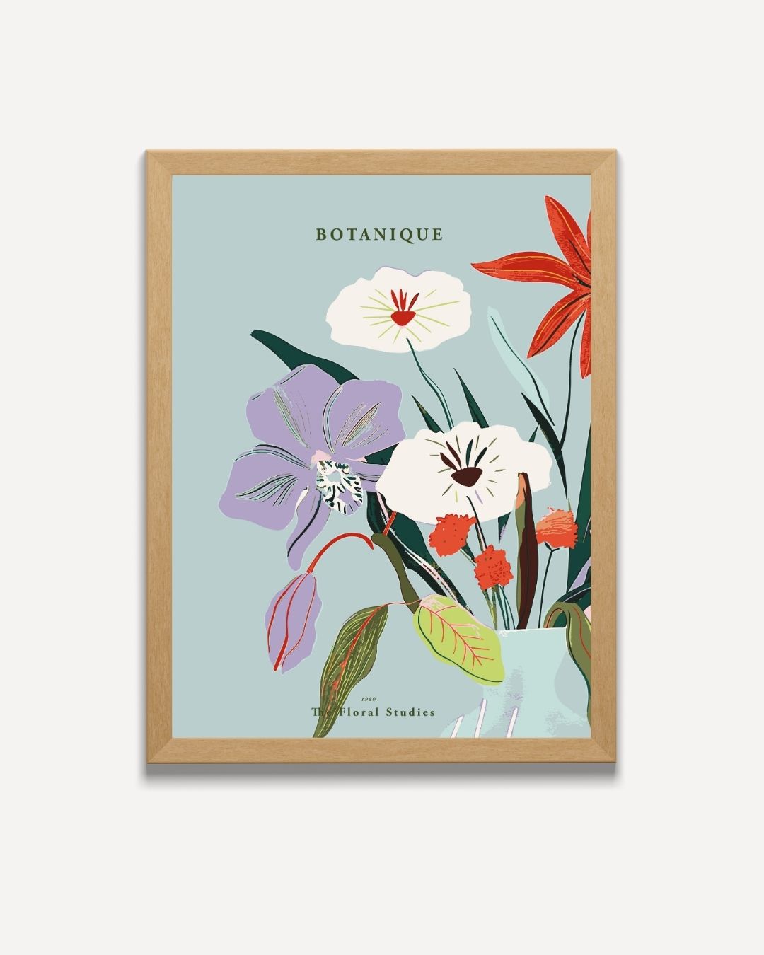 Botanisches Poster