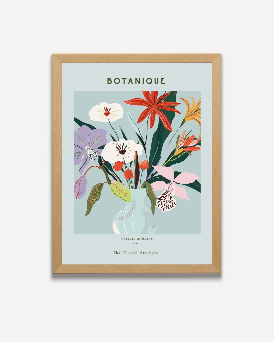 Modernes Poster der Botanique Galerie