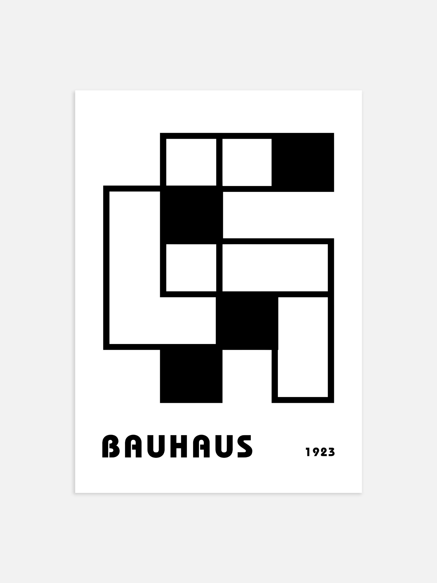 Bauhaus-Plakat von 1923