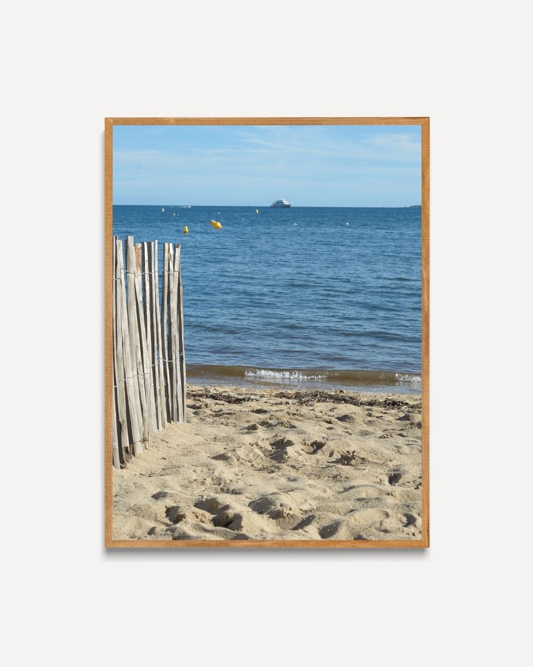 Beach and sea Poster