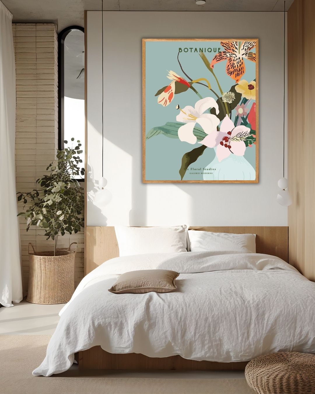 Botanical Flower Splendor Poster