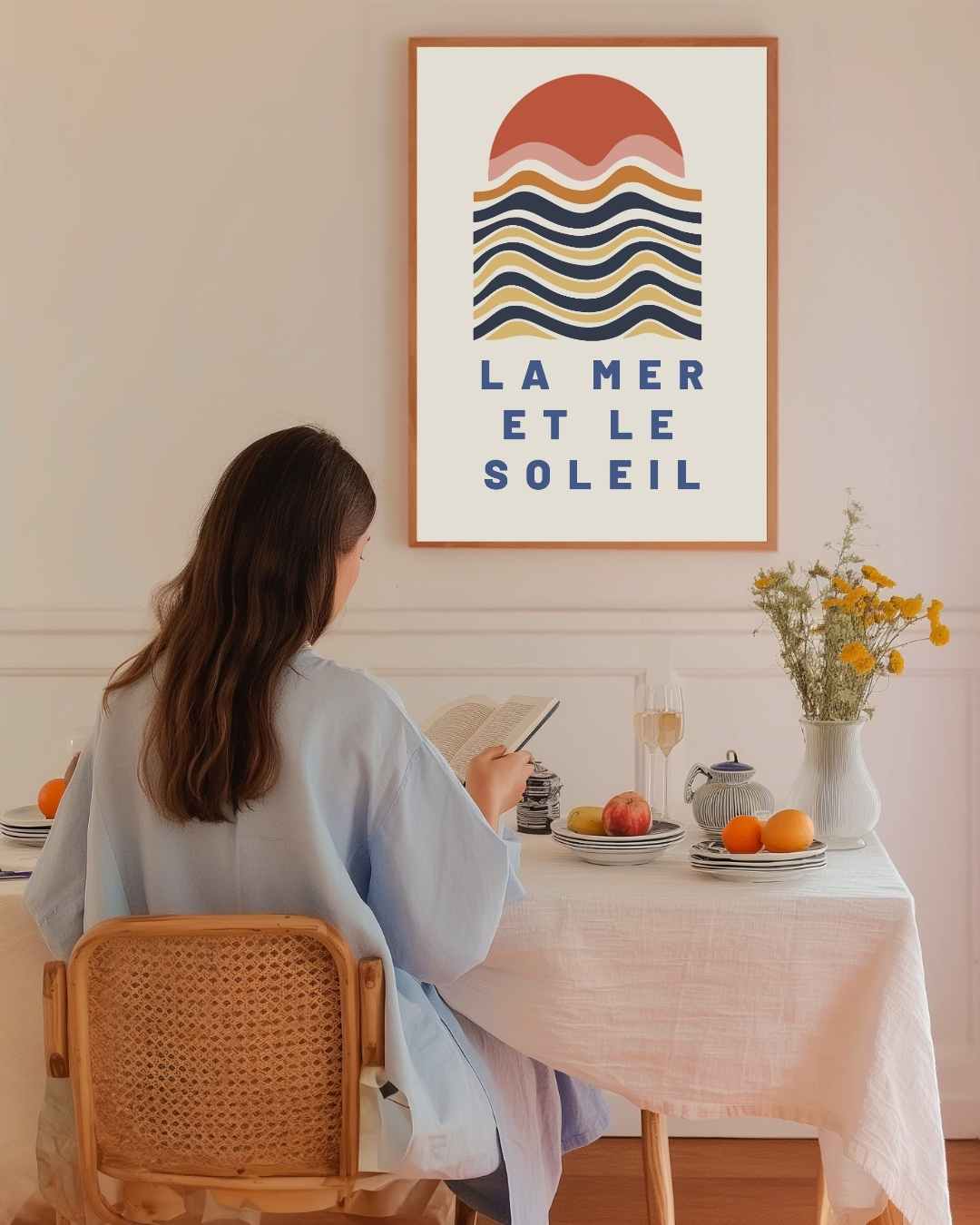 La Mer et le Soleil Poster