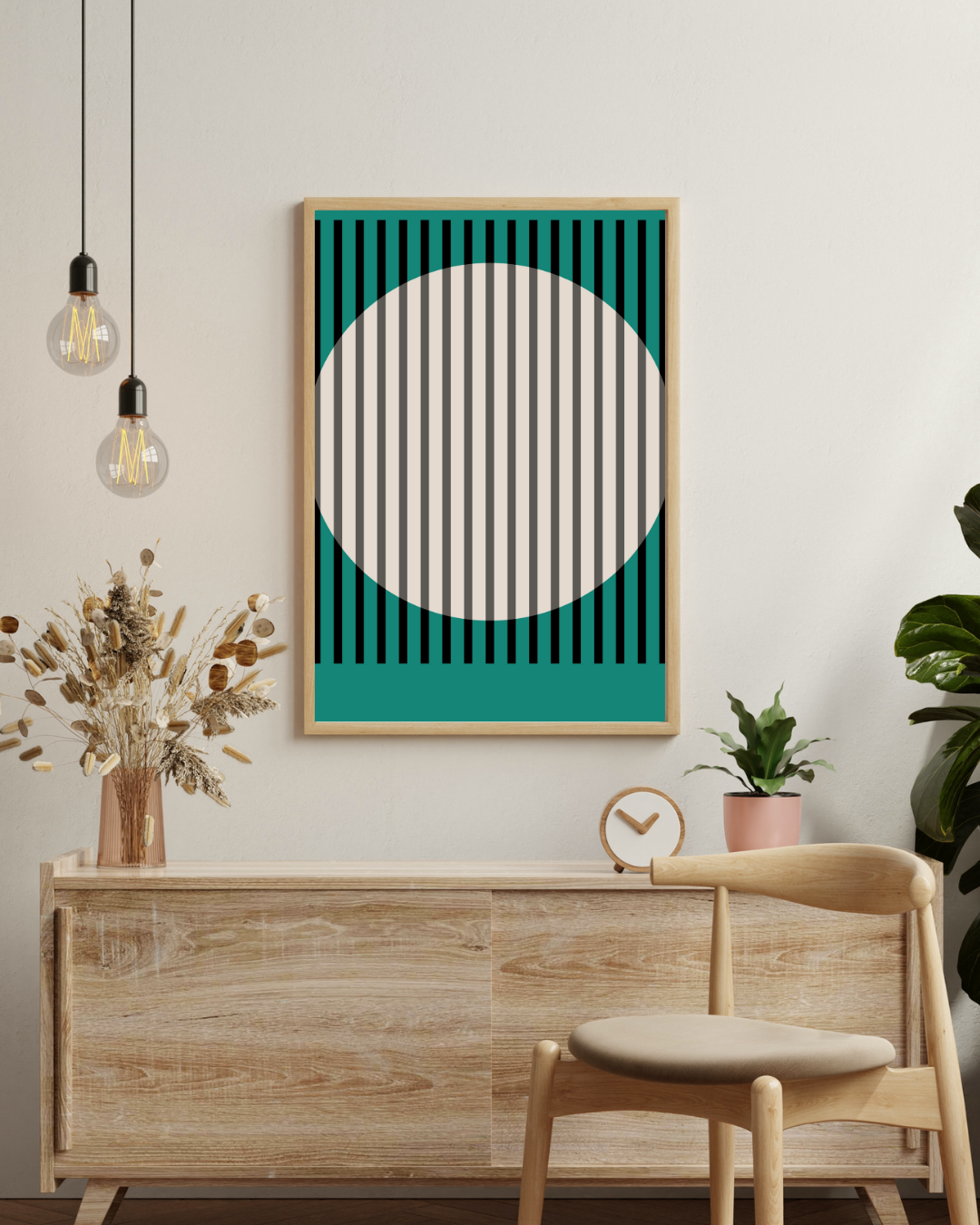 Bauhaus Circle Poster