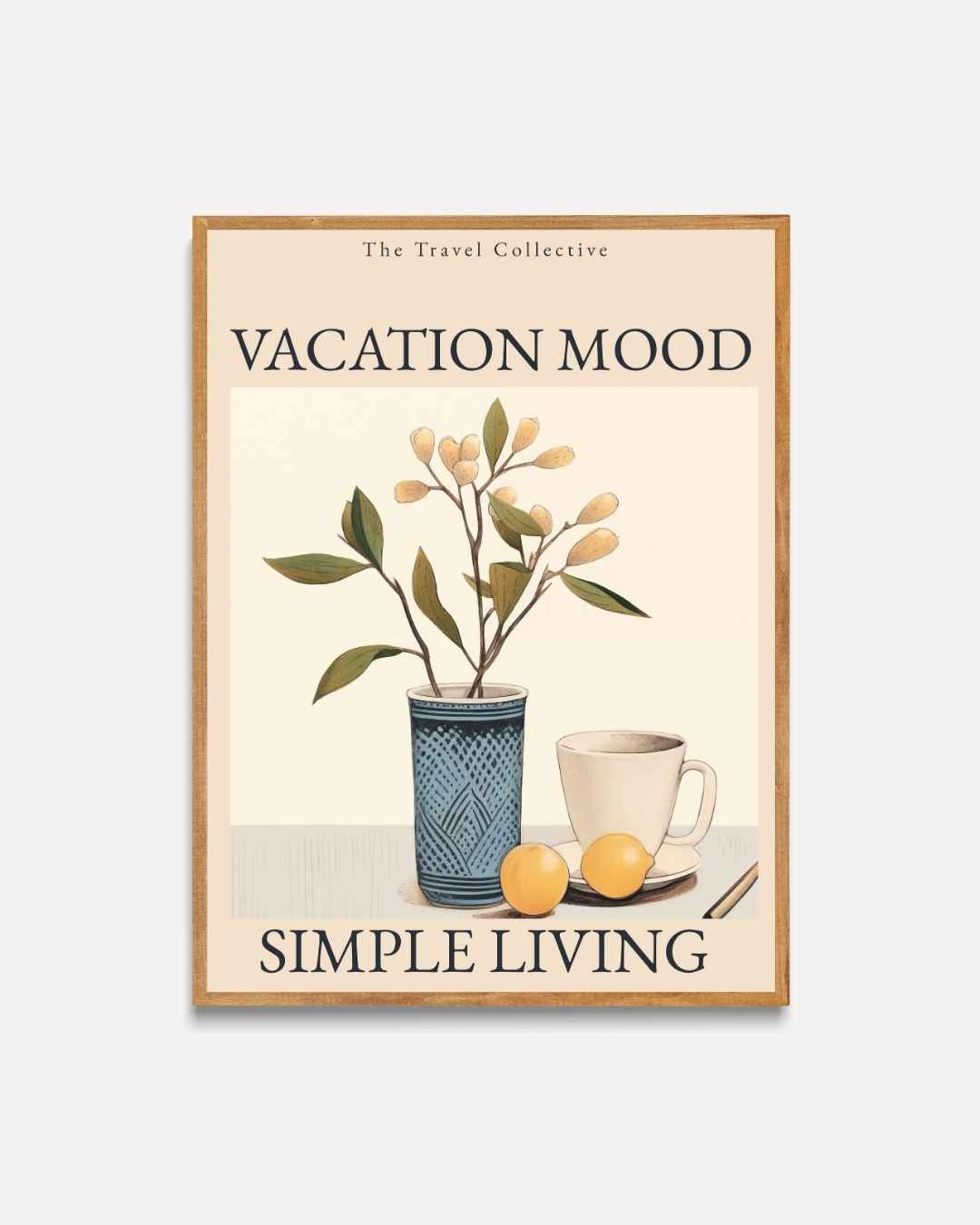 Simple Living Poster