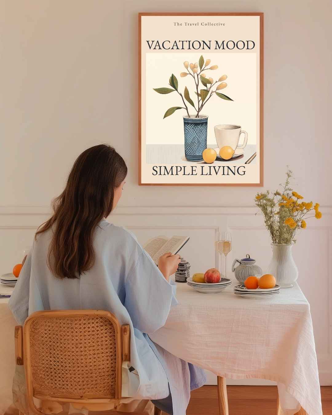 Simple Living Poster