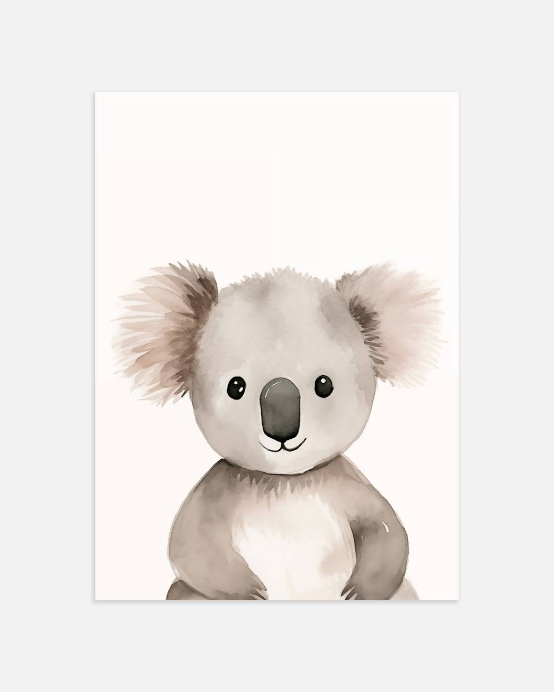 Schattige koala Poster