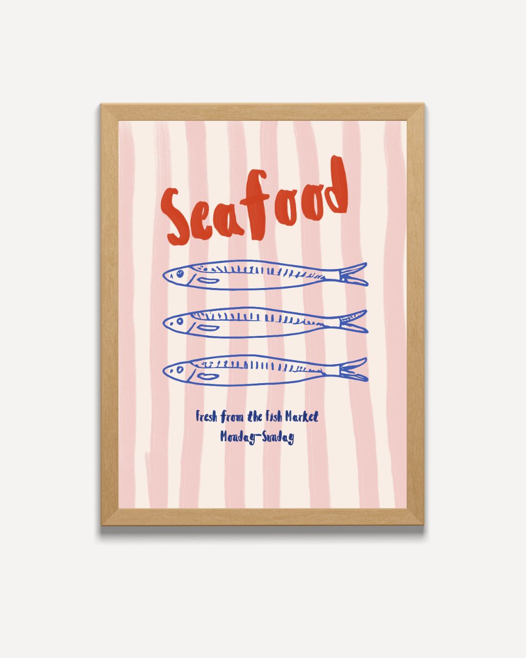 Seafood Markt Poster