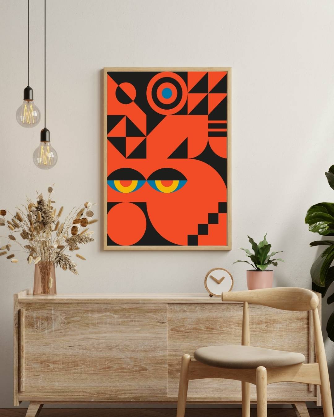 Bauhaus eye 1923 Poster