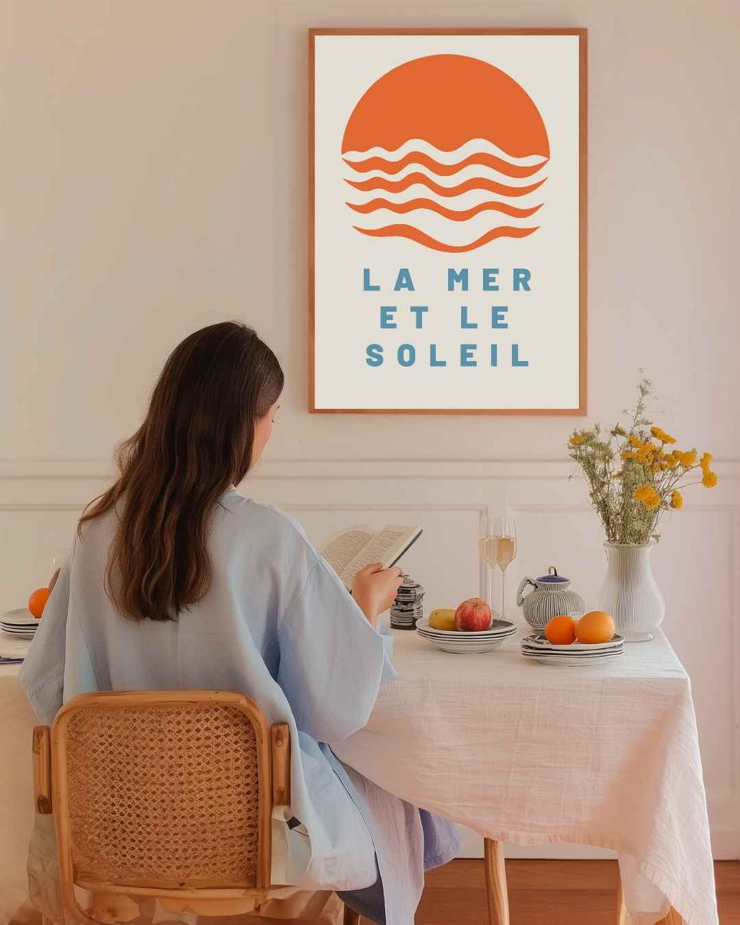 La Mer et le Soleil Poster