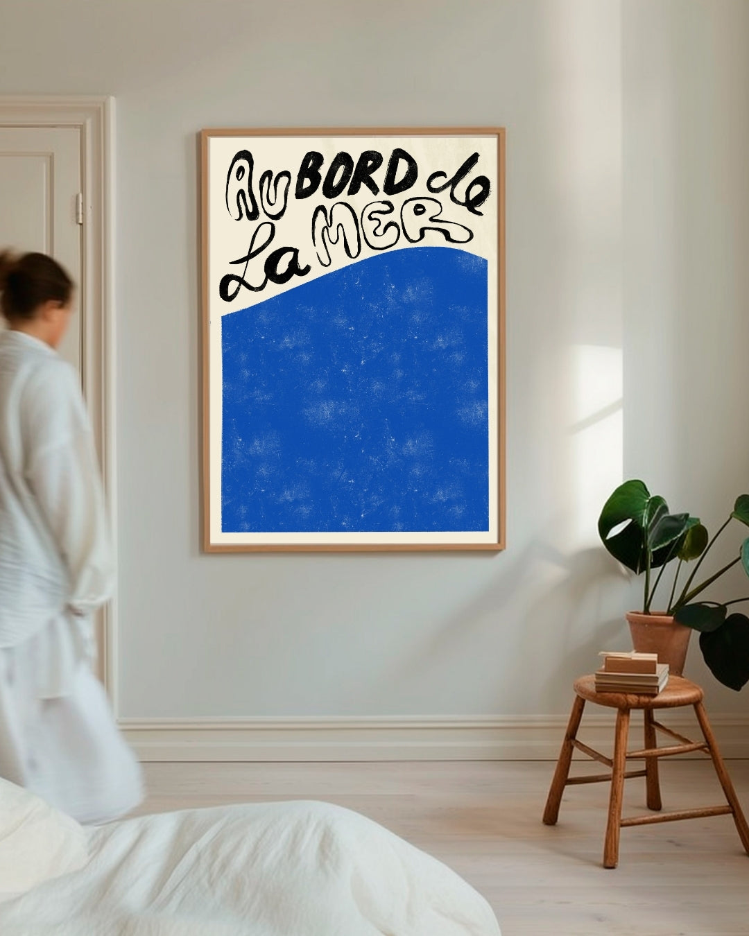 Au Bord de La Mer Poster