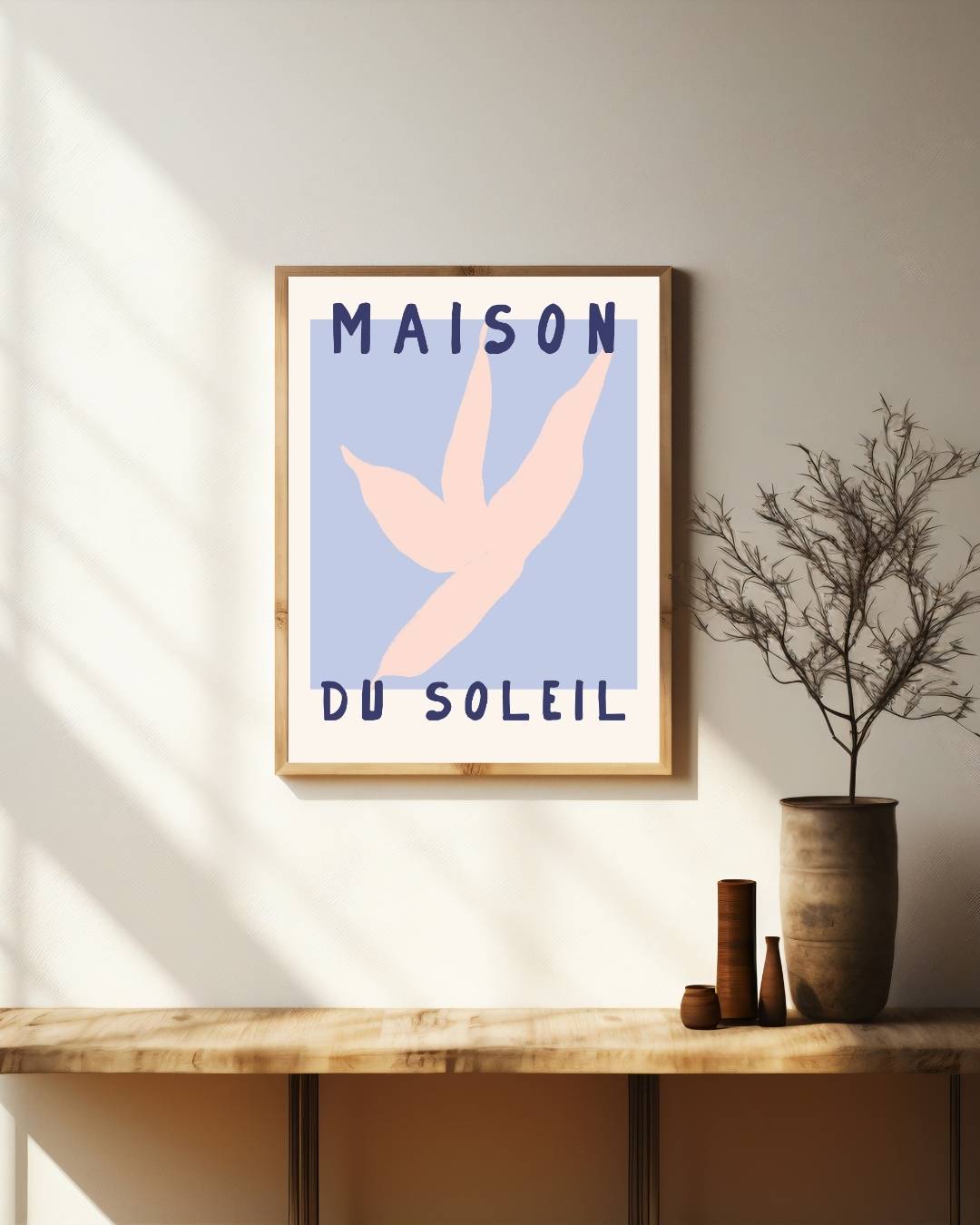 Maison du soleil Poster