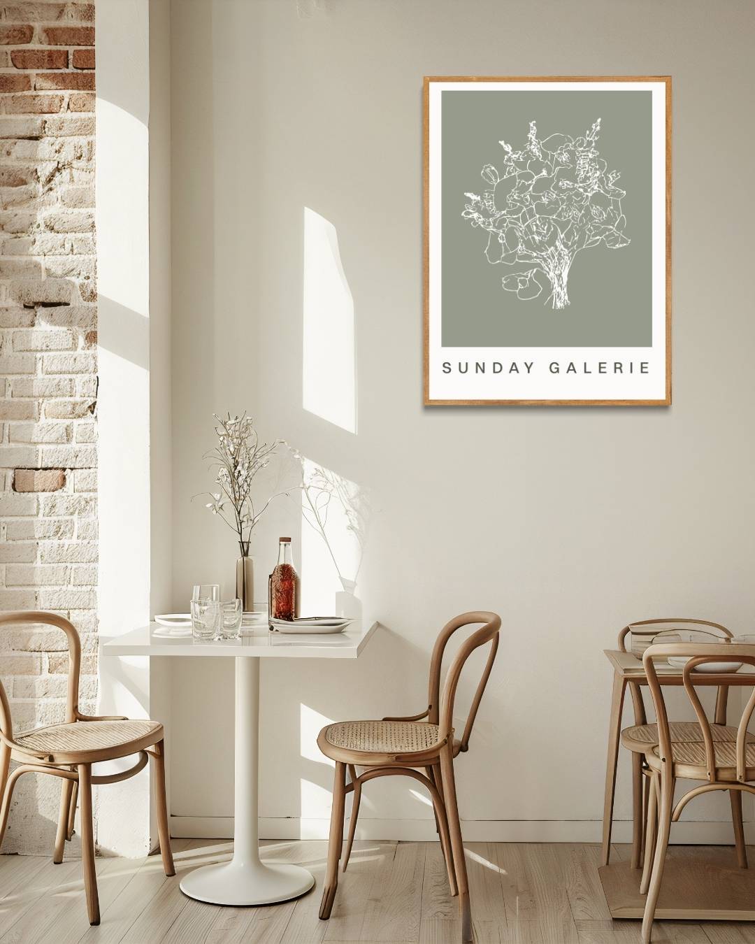 Sunday galerie bloemenpracht Poster