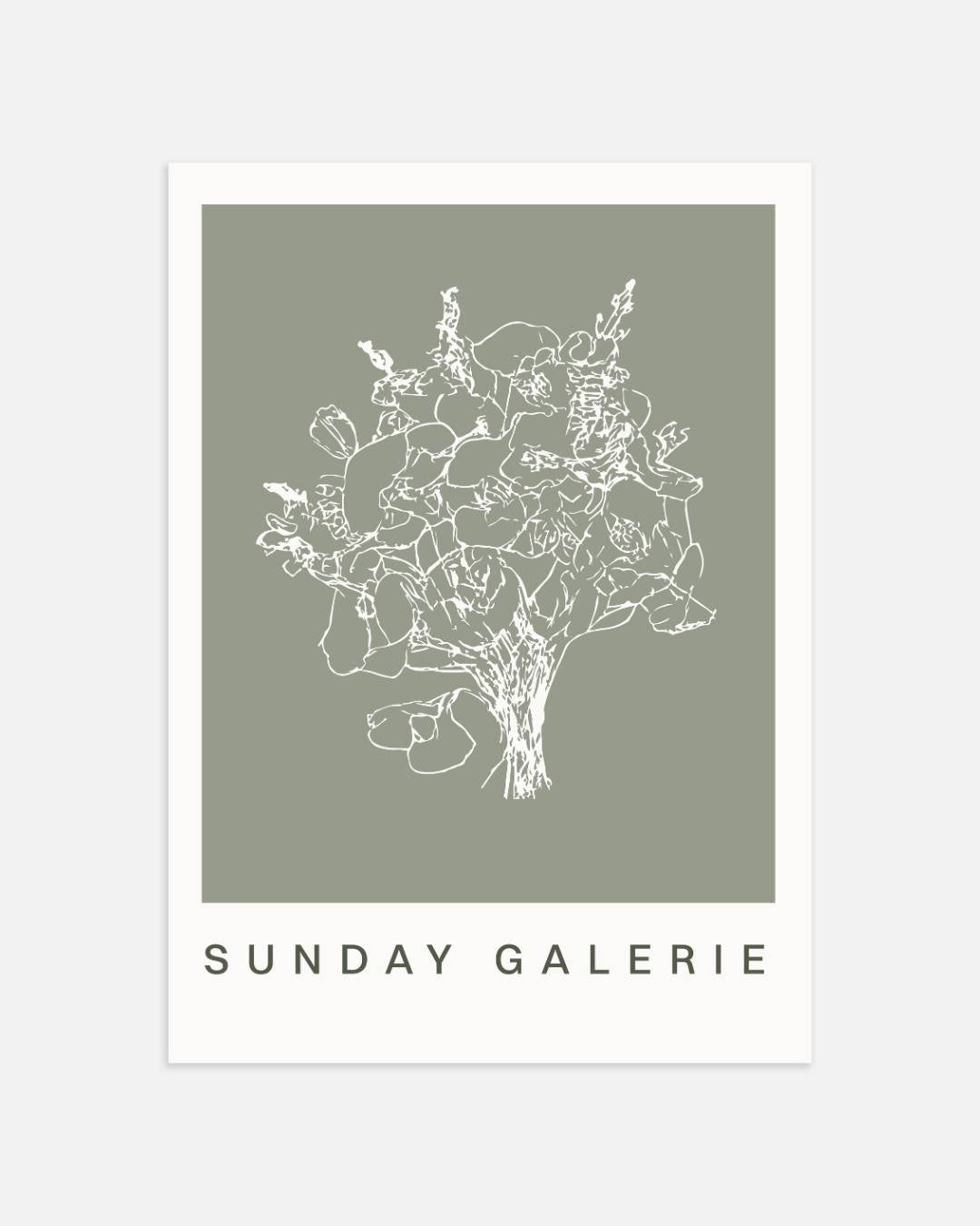 Sunday galerie bloemenpracht Poster