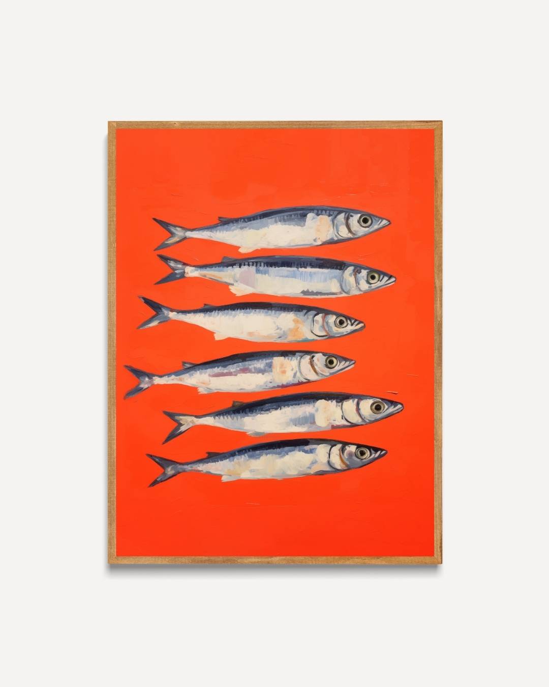 Sardines op rij Poster