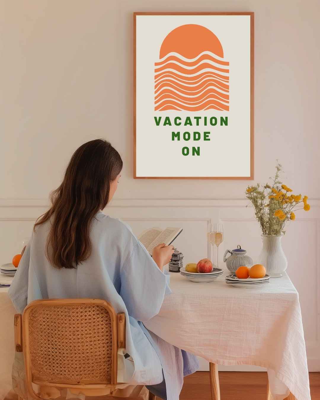 Vacation Mode On Poster