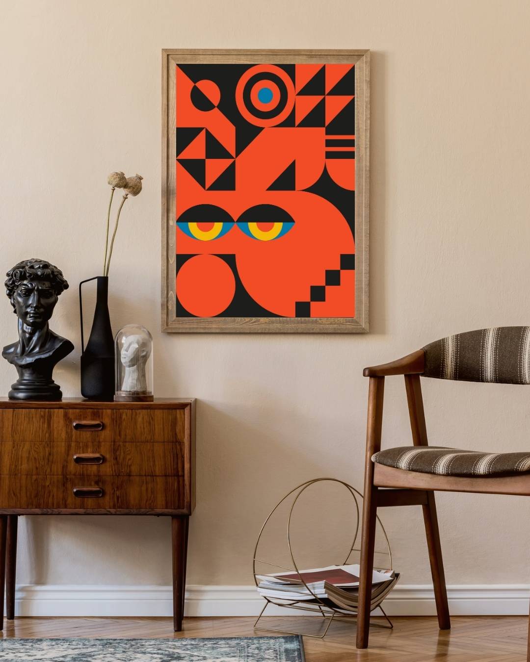 Bauhaus eye 1923 Poster