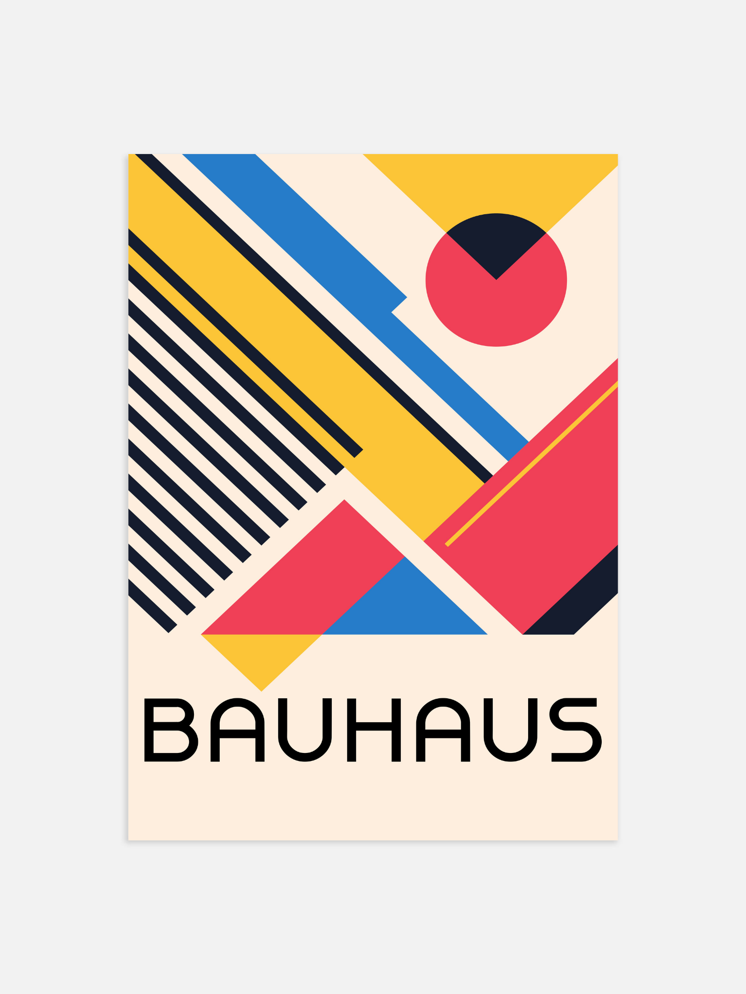 Bauhaus-Plakat