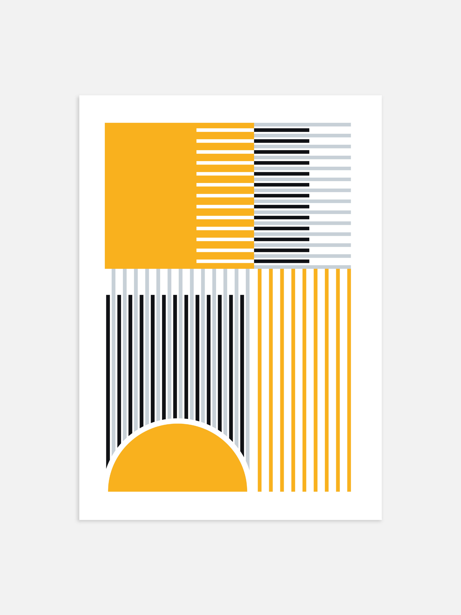 Bauhaus yellow Poster