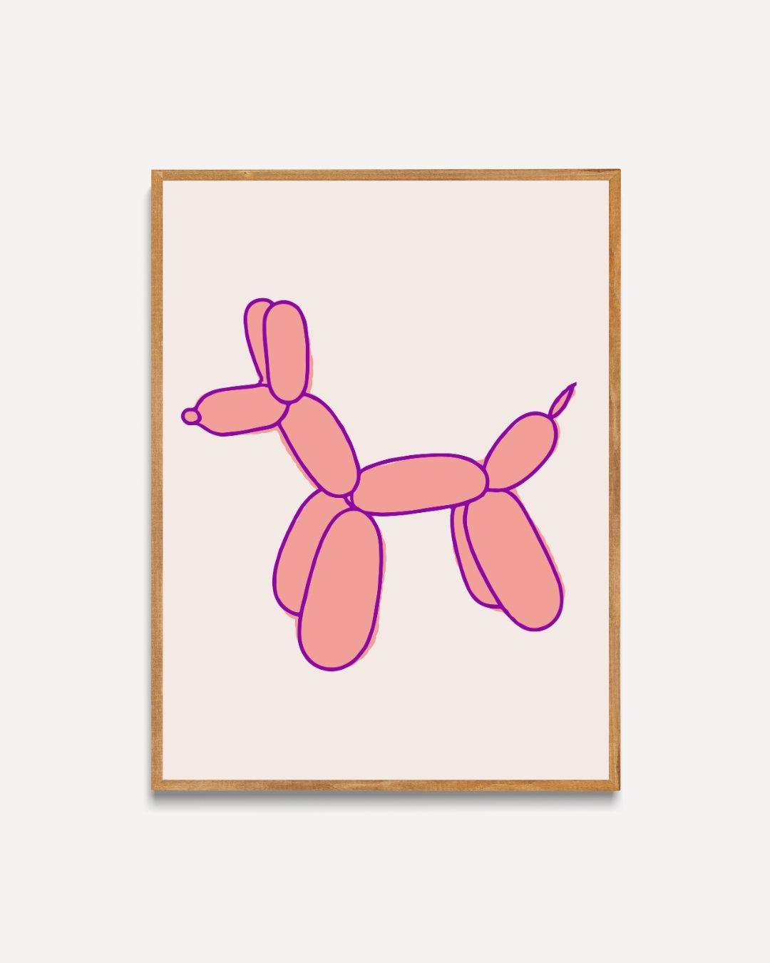 Balloon Dog Poster 