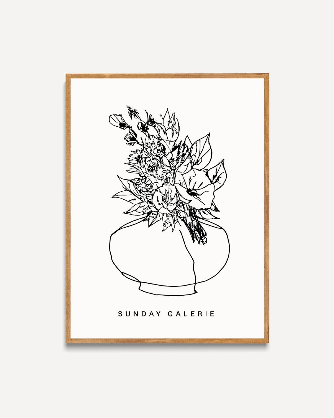 Tijdloze bloemen Poster