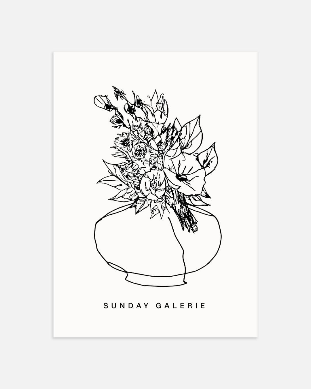 Tijdloze bloemen Poster