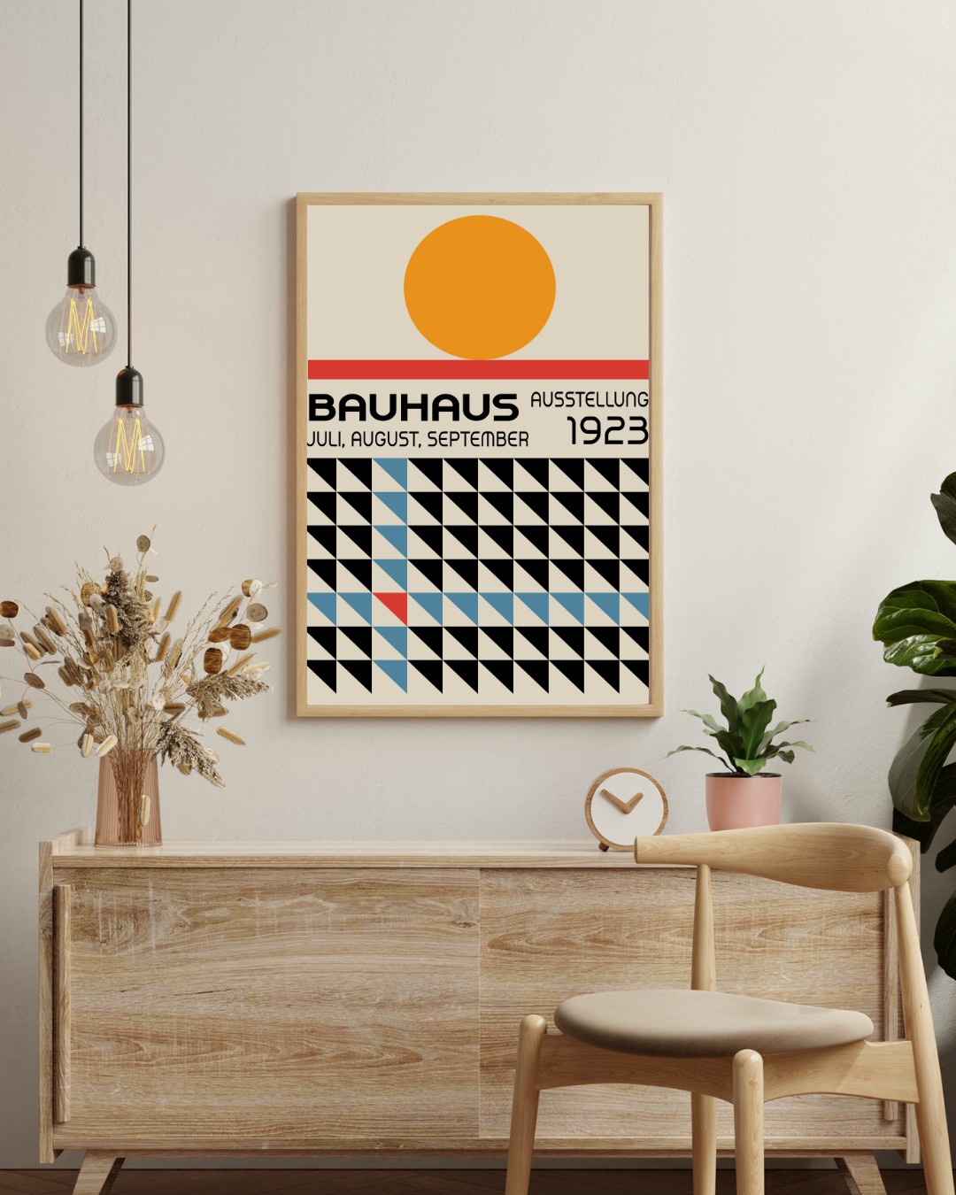 Bauhaus Juli, August, September Poster